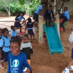 Children playing at Munyanya Pre-School