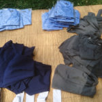 30 sets of uniforms for school students